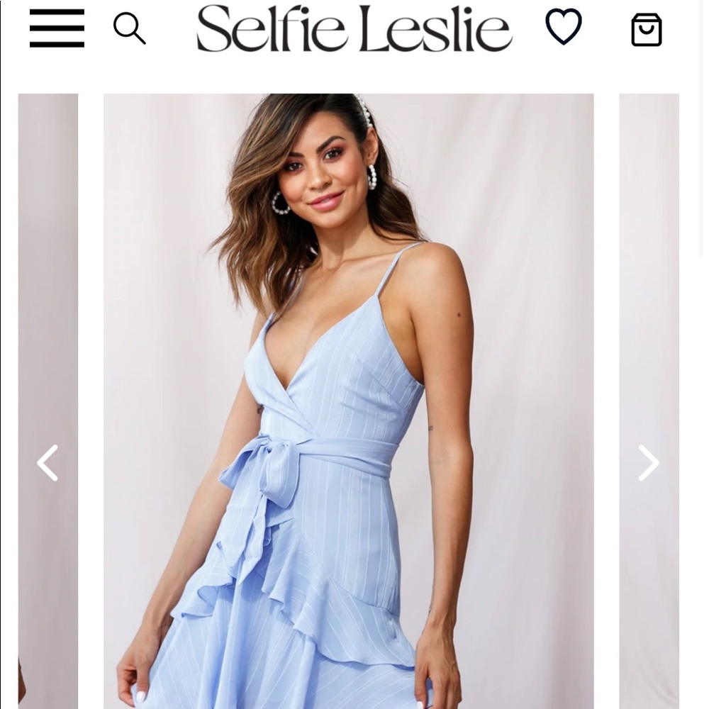 Lavender Selfie Leslie Dress